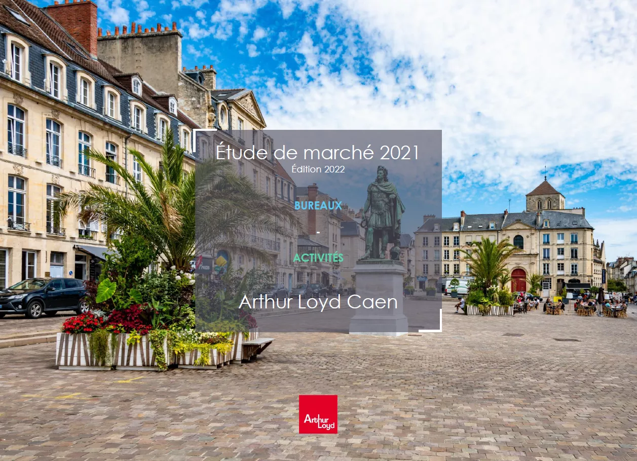Couverture Etude de marché 2021 Caen